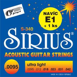 Gorstrings Sirius S-340 9-42 Ultra Light, gitárhúr klasszikus gitárhoz (GO-S-340)