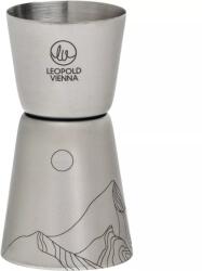 Leopold Vienna Mountains Jigger Bármérce, rozsdamentes acél, magasság: 84 mm, ø: 44 mm