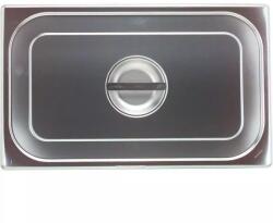 B. PRO Fedő a GN 1/1 gasztroedényhez, rozsdamentes, Blanco