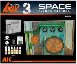 AK Interactive All In One Box Set 3 Space Station Gate űrállomás kapu modell készlet (AK8254)