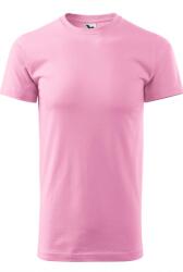 MALFINI Férfi póló Basic, rózsaszín, XL-es méret
