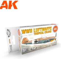 AK Interactive AIR WWII Luftwaffe Tropical Colors akrilfesték készlet 6x 17ml (AK11719)