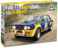 Italeri 1/24 Fiat 131 Abarth Rally versenyautó modell (IT3667)