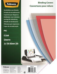 Fellowes Előlap, A3, 200 mikron, FELLOWES, víztiszta (IFW53764) (53764)