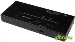 StarTech HDMI Elosztó Fekete 10cm VS222HD4K (VS222HD4K)