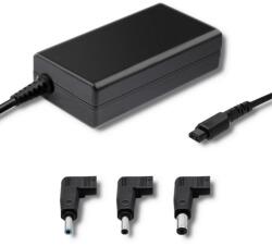 Qoltec Speciális tápegység HP 65W-hoz | 3 csatlakozó | + tápkábel (51758)