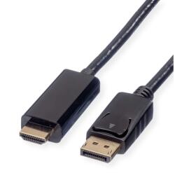 Roline DisplayPort 1.2/1.2a Összekötő Fekete 1m 11.04. 5785 (11.04.5785)
