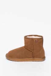 Emu Emu, Wallaby bebújós nyersbőr csizma, Fahéjbarna, 32 EU (K10103-CHESTNUT-1)