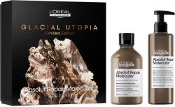 L'Oréal Serie Expert Absolut Repair Molecular Professzionális hajápoló készlet, sérült hajra, peptidkötésekkel és 5 aminosavval összeállított, helyreállítja a haj makromolekuláris szerke