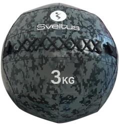 Sveltus Wall Ball (medicinlabda), terepszínű, 3 kg