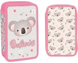 S-Cool Felszerelt tolltartó S-cool, Believe, 2 cipzárral, 29 db-os