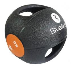 Sveltus fogantyús medicinlabda, tömör, gumi borítással, 4 kg