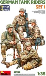 MiniArt Models 1/35 Tankon utazó német katonák szett 1 figura modell kiegészítő (MI53022)