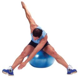  Gymnic Plus fitnesz labda Ø 65 cm BRQ, kék