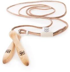 Artzt Vintage ugrálókötél állítható, bőr kötéllel, fából és alumínium golyóscsapággyal