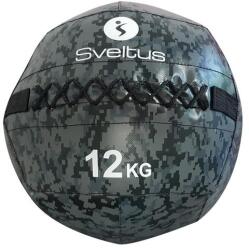 Sveltus Wall Ball (medicinlabda), terepszínű, 12 kg