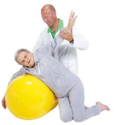  Physio Roll mogyorólabda Ø 55 cm, sárga