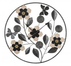 Mauro Ferretti Barna / fekete fém / MDF falióra, Ø 67 x 5, 5 cm, Divaker Mauro Ferreti (0648150000)