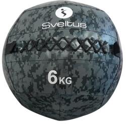 Sveltus Wall Ball (medicinlabda), terepszínű, 6 kg