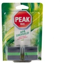 PEAK Tablete wc anticalcar Apa Smarald pin 50g 2 buc/set Peak IS11403 (IS11403)