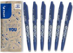 Pilot Flow pack készlet FriXion toll, 6db, 0.7 mm, Kék