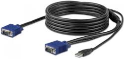 StarTech VGA/D-Sub + USB Összekötő Fekete 3m RKCONSUV10 (RKCONSUV10)