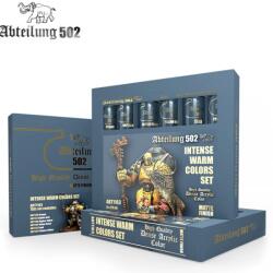 Abteilung 502 Intense Warm Colors Set akrilfesték készlet 6x 20ml (ABT1163)