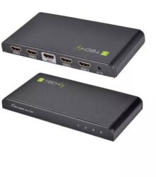 TECHLY HDMI splitter, 1 in 4 out, 30 méter, 4K Ultra HD
