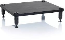 NorStone Como I audiofil készüléktartó állvány fekete bőr