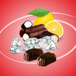  Chocofive Túró citrom izű szaloncukor 5 kg - adrikabioboltja