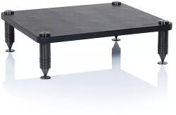 NorStone Como II audiofil készüléktartó állvány fekete bőr