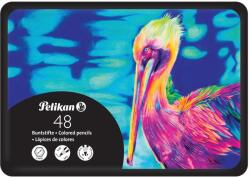 Pelikan Creioane colorate Premium Pelikan 701396, 48 culori in cutie metalica (701396)