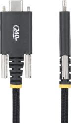 StarTech USB 2.0 Type C Összekötő Fekete 2m S2CEPR2M-USBSL-CABLE (S2CEPR2M-USBSL-CABLE)