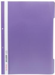 Herlitz Dosar sina A4 PP, perforat mov, Herlitz HZ9496030