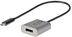 StarTech USB 3.1 Type C DisplayPort 1.4 Átalakító Szürke 31cm CDP2DPEC (CDP2DPEC)