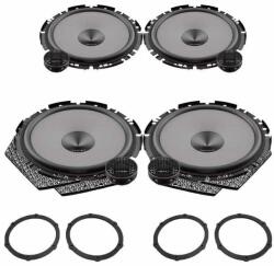 Hertz Uno autós hangszórócsomag Peugeot 5008 2017-hez, RMS 70W