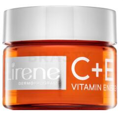 Lirene C+E Vitamin Energy Face Cream Moisturizining Cream hidratáló krém nagyon száraz és érzékeny arcbőrre 50 ml