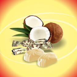  Chocofive Kókuszos, mandulás krémmel töltött szaloncukor 5 kg - pepita