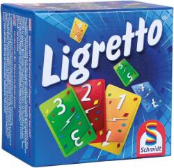 Schmidt Spiele Joc de societate Ligretto card game: Blue set - De familie (1107)