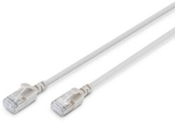 ASSMANN Patch Cord Digitus by Assmann DK-1632-A-100S, F/FTP, Cat 6a, 10 m, Gray (DK-1632-A-100S)