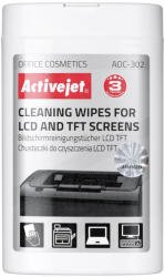 Activejet Solutie de curatare ACTIVEJET AOC-302 cleaning wipes for LCD/TFT - 100 pcs (AOC-302)