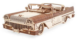 Ugears játék - 3D fa mechanikus kirakós VM-05 Autó (50' s convertible) (UG70053)
