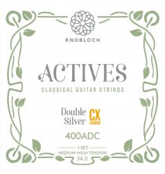 Knobloch Klasszikus gitár húrok Knobloch Actives Double Silver Carbon 400ADC (400ADC)