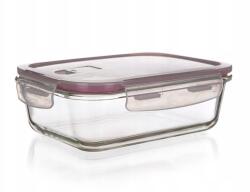 BANQUET hosszúkás üveg 0, 55l 17, 5x13x5, 5cm üveg+PP fedél (266119)