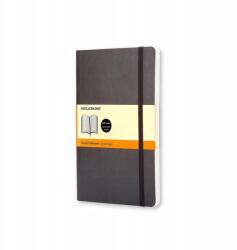 Moleskine puha vonalas vázlatfüzet fekete S (MOQP611)