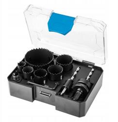 GRAPHITE Bi-fém lyukasztók Co8% 19, 25, 30, 35, 40, 68 mm, 9 db-os készlet (57H921)