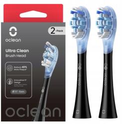 Oclean Elektromos fogkefefej Oclean Ultra Clean fekete 2db (Końcówki Oclean Ultra Clean 2 szt. - czarne)