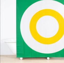  Függöny Zuhanyfüggöny Vinil akasztós Peva 183 x 183 cm Fab (JF8002)