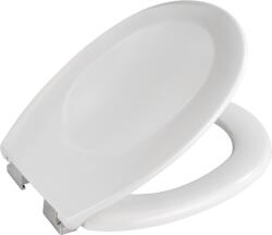 WENKO Savio Wc-ülőke, Duroplast, Műanyag Zsanéros, Lecsapódásgátlós, Fehér