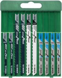 Bosch Dekopír Fűrészlap Készlet 10 Részes U-szár, Fához/fémhez (2609256776)